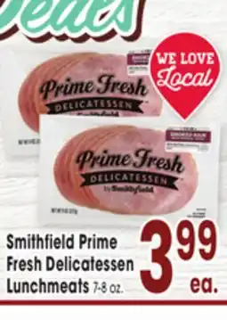 Jewel-Osco Smithfield Prime Fresh Delicatessen Lunchmeats offer