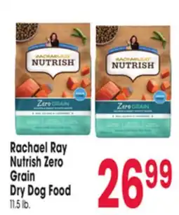Jewel-Osco Rachael Ray Nutrish Zero Grain Dry Dog Food offer