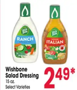 Jewel-Osco Wishbone Salad Dressing offer