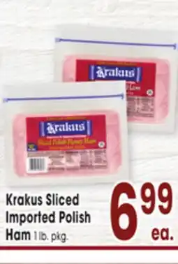 Jewel-Osco Krakus Sliced Imported Polish Ham offer