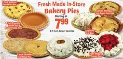 Jewel-Osco Bakery Pies offer
