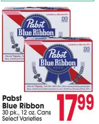 Jewel-Osco Pabst Blue Ribbon offer