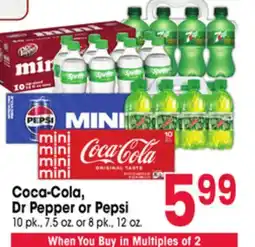 Jewel-Osco Coca-Cola, Dr Pepper or Pepsi offer