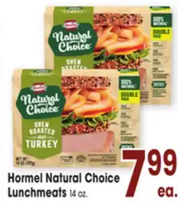 Jewel-Osco Hormel Natural Choice Lunchmeats offer