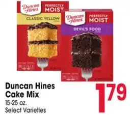 Jewel-Osco Duncan Hines Cake Mix offer