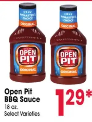 Jewel-Osco Open Pit BBQ Sauce offer