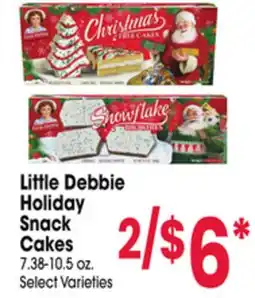 Jewel-Osco Little Debbie Holiday Snack Cakes offer