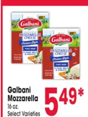 Jewel-Osco Galbani Mozzarella offer