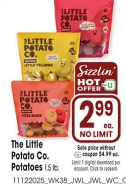 Jewel-Osco The Little Potato Co. Potatoes offer