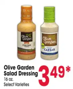 Jewel-Osco Olive Garden Salad Dressing offer