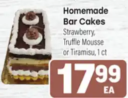 Tony’s Fresh Market Homemade Bar Cakes offer