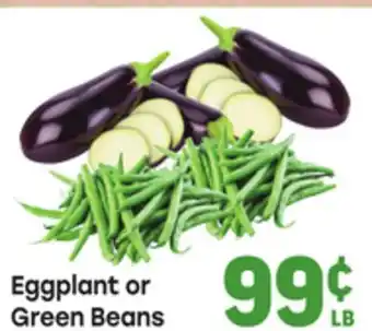Tony’s Fresh Market Eggplant or Green Beans offer