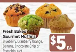 Tony’s Fresh Market Fresh Baked Gourmet Muffins offer