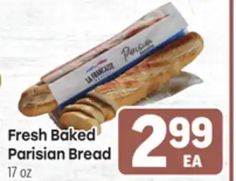 Tony’s Fresh Market Fresh Baked Parisian Bread offer