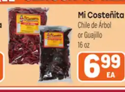 Tony’s Fresh Market Mi Costeñita Chile de Árbol or Guajillo offer