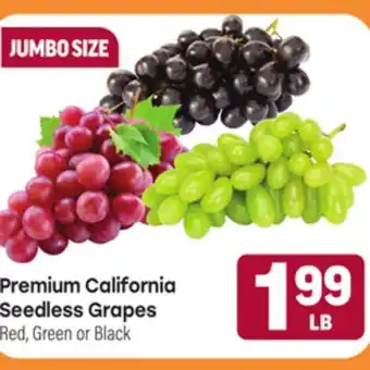 Tony’s Fresh Market Premium California Seedless Grapes offer