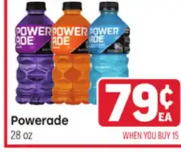 Tony’s Fresh Market Powerade offer