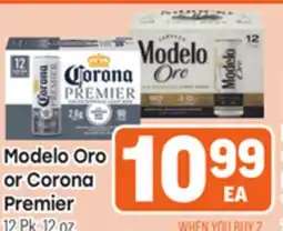 Tony’s Fresh Market Modelo Oro or Corona Premier offer