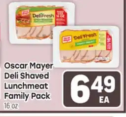Tony’s Fresh Market Oscar Mayer Deli Shaved Lunchmeat offer