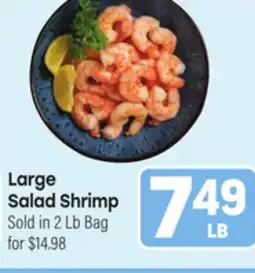 Tony’s Fresh Market Large Salad Shrimp offer