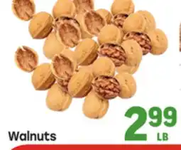 Tony’s Fresh Market Walnuts offer