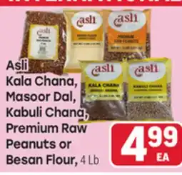 Tony’s Fresh Market Asli Kala Chana, Masoor Dal, Kabuli Chana, Premium Raw Peanuts or Besan Flour offer