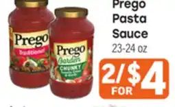 Tony’s Fresh Market Prego Pasta Sauce offer