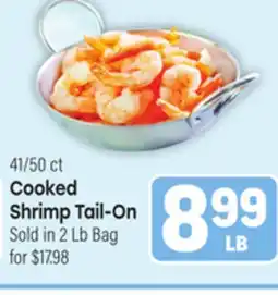 Tony’s Fresh Market Cooked Shrimp offer