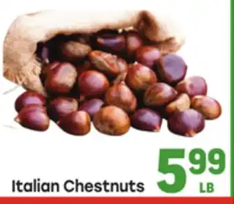 Tony’s Fresh Market Italian Chestnuts offer
