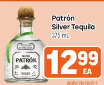 Tony’s Fresh Market Patrón Silver Tequila offer