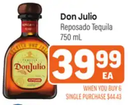 Tony’s Fresh Market Don Julio Reposado Tequila offer