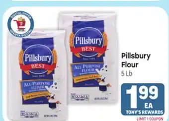 Tony’s Fresh Market Pillsbury Flour offer