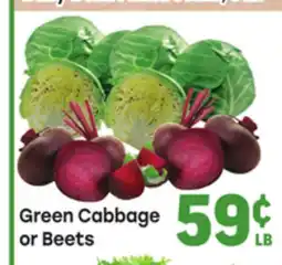 Tony’s Fresh Market Green Cabbage or Beets offer