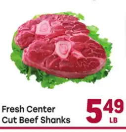 Tony’s Fresh Market Fresh Center Cut Beef Shanks offer