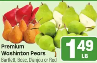 Tony’s Fresh Market Premium Washinton Pears offer