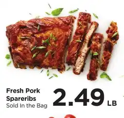 Food 4 Less Fresh Pork Spareribs offer