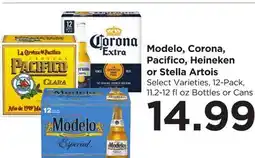Food 4 Less Modelo, Corona, Pacifico, Heineken or Stella Artois offer