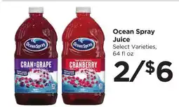 Food 4 Less Ocean Spray Juice offer