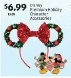 Aldi Disney Premium Holiday Character Accessories offer