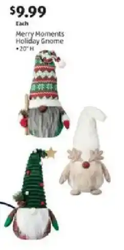 Aldi Merry Moments Holiday Gnome offer