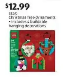 Aldi LEGO Christmas Tree Ornaments offer