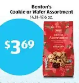 Aldi Benton's Cookie or Wafer Assortment offer