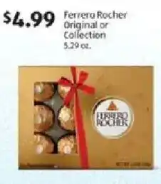Aldi Ferrero Rocher Original or Collection offer
