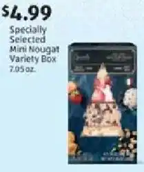 Aldi Specially Selected Mini Nougat Variety Box offer