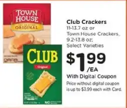 Kroger Club Crackers offer