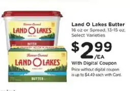 Kroger Land O Lakes Butter offer