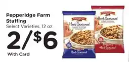 Kroger Pepperidge Farm Stuffing offer