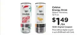 Kroger Celsius Energy Drink offer