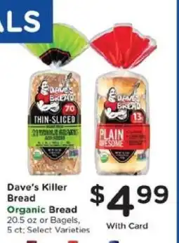 Kroger Dave's Killer Bread Organic Bread offer