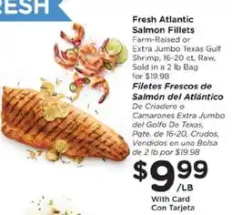 Kroger Fresh Atlantic Salmon Fillets offer